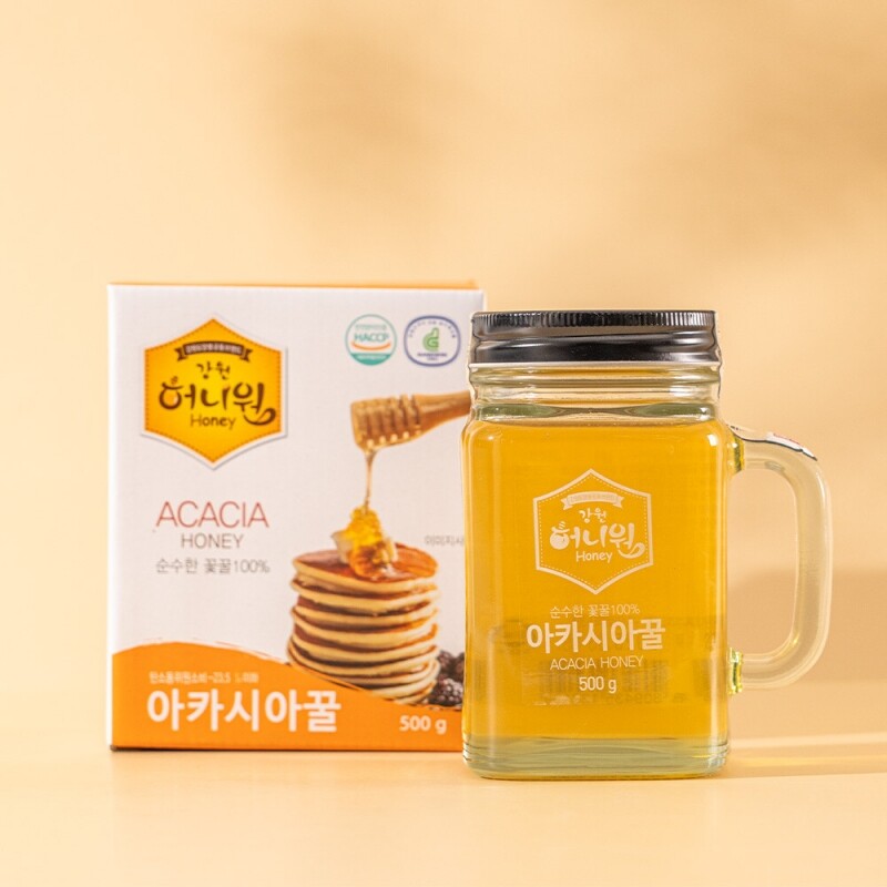 강원도양봉공동브랜드 허니원,아카시아꿀 [500g]
